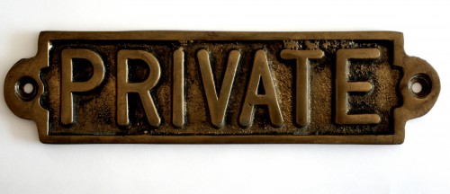 private-sign